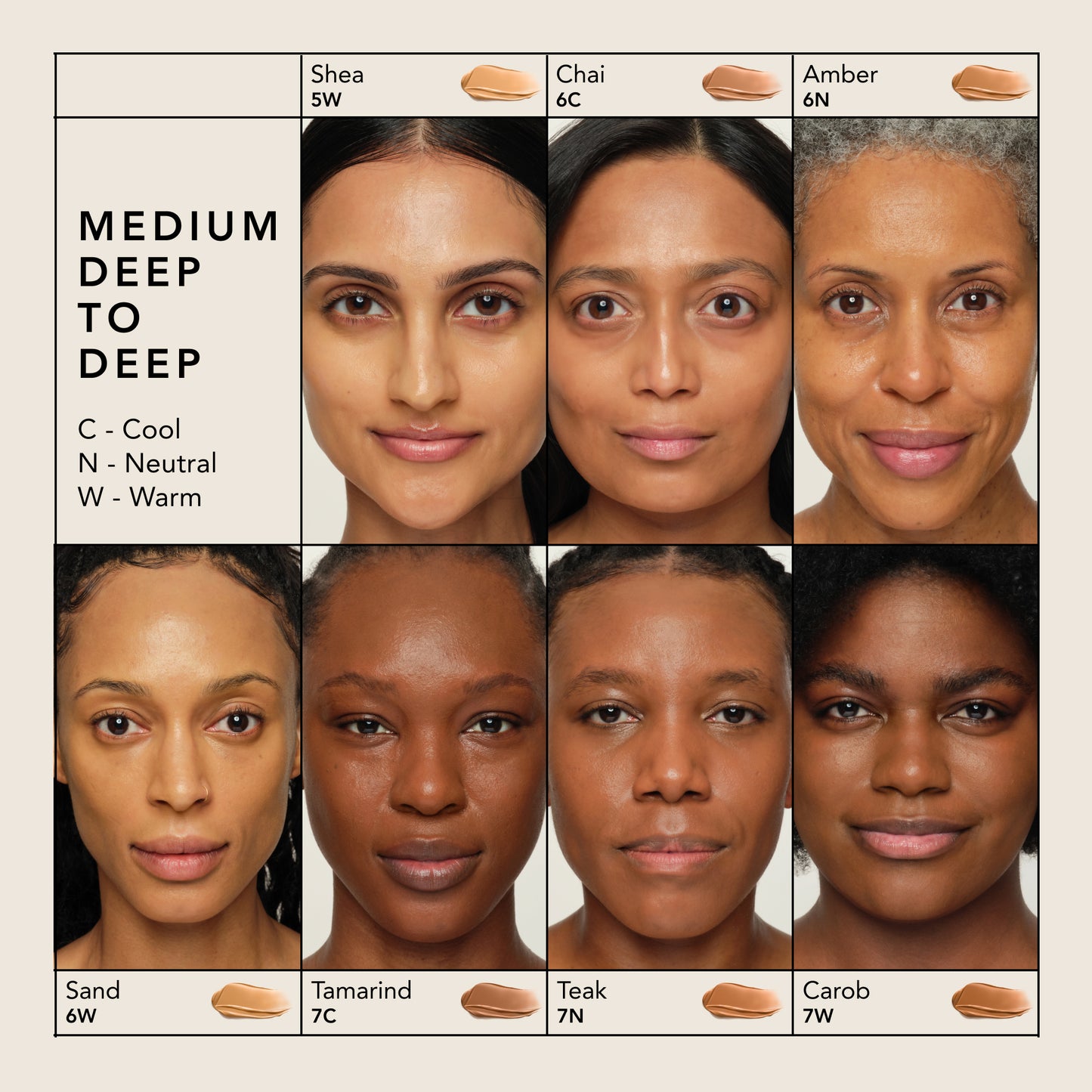 Shea Chai Amber Sand Tamarind Teak Carob