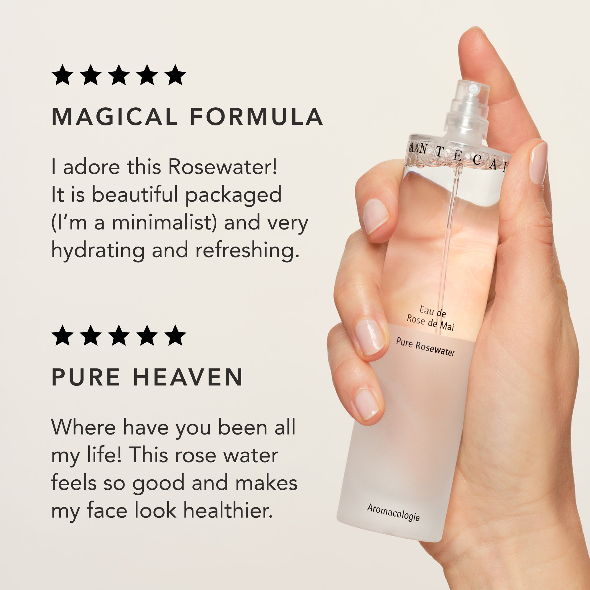 Pure Rosewater & Refreshing Face Mist – Chantecaille