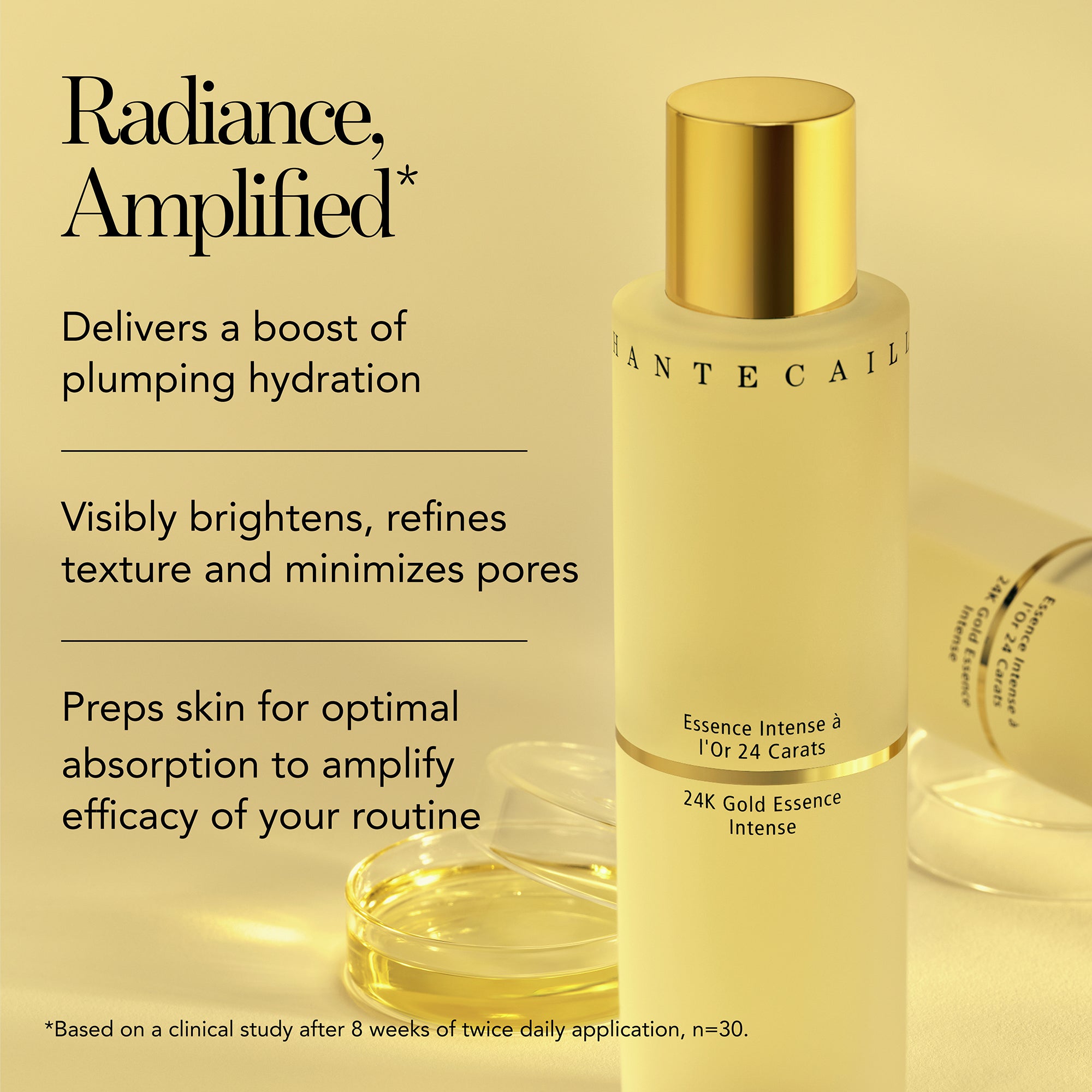 【海外高級スキンケア】シャンテカイユ 24K ゴールド セラム インテンス 24K Gold Essence Intense – Chantecaille
