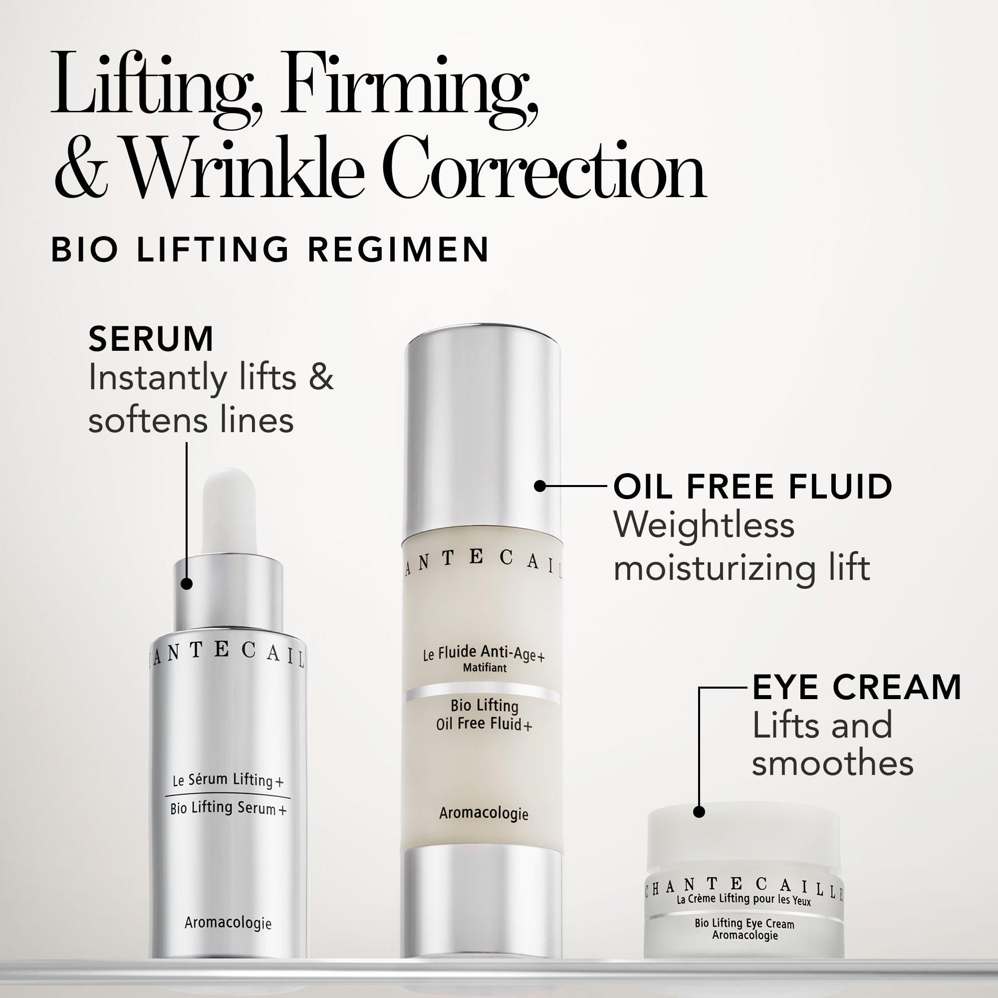 パック・フェイスマスク CHANTECAILLE Bio Lifting Mask 50ml Bio Lifting Oil Free Fluid+ – Chantecaille
