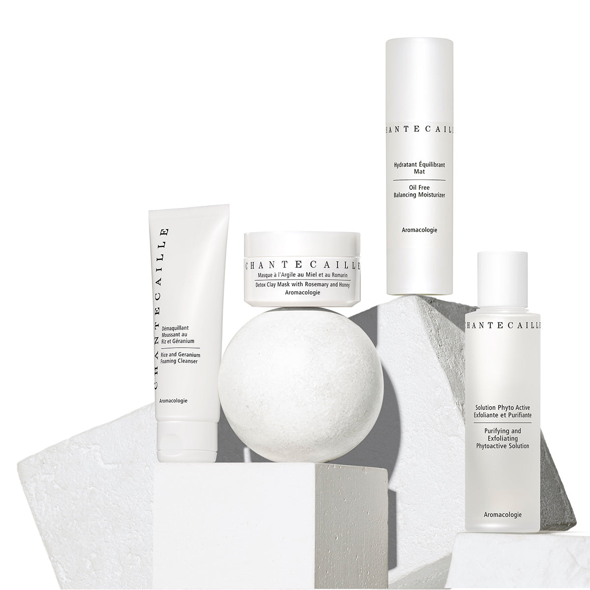 Chantecaille online Skincare 6-piece Set with bag