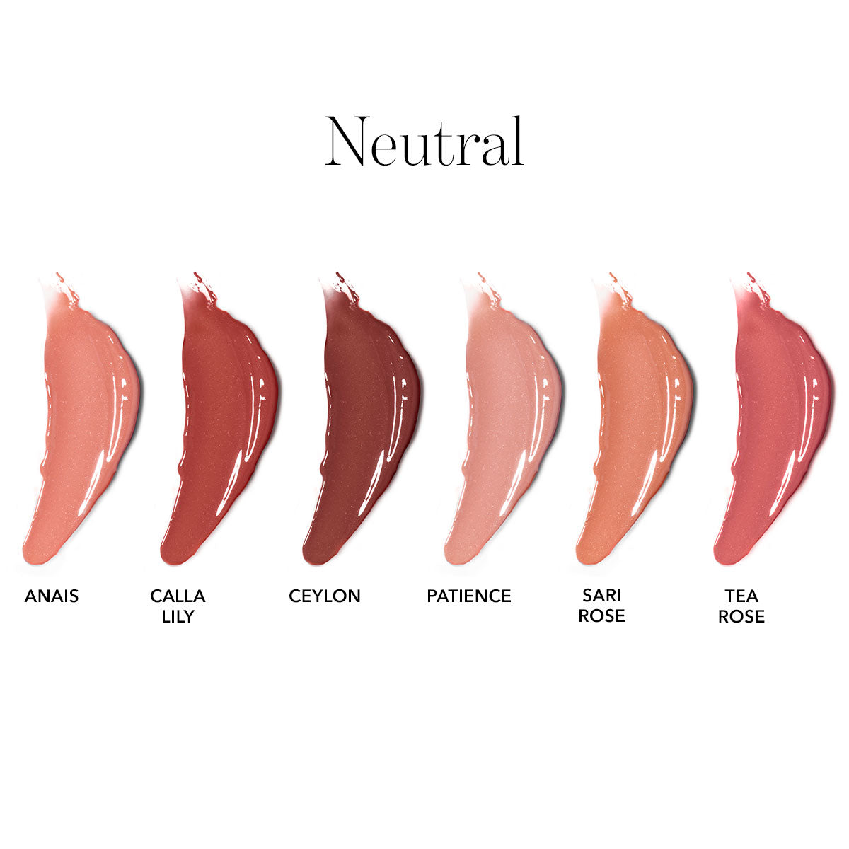 Anais Calla Lily Ceylon Patience Sari Rose Tea Rose